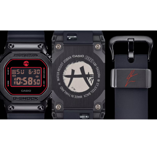 Casio GM-5600RH-1ER Rui Hachimura ''Black Samurai'' Horloge